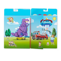 PAW Patrol Restickable Stickers Flip-Flap Pad - Ultimate Rescue