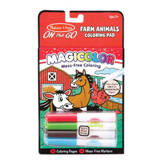On the Go Magicolor Coloring Pad - Farm Animals