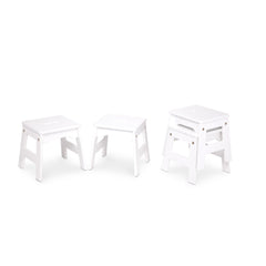 Wooden Stools – Set of 4