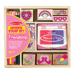 Wooden Stamp Set - Friendship