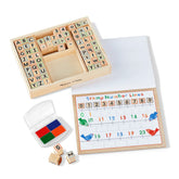 Deluxe Wooden Stamp Set - ABCs 123s