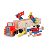 Wooden Big Rig Building Set