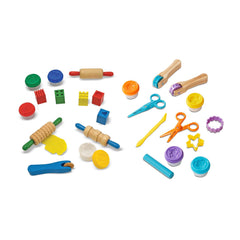 Clay Activity 2-Pack: Shape, Model & Mold; Cut, Sculpt & Stamp