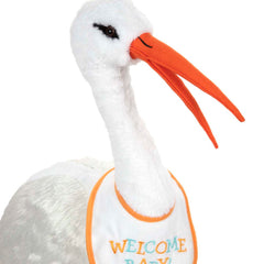 Lifelike Plush Stork