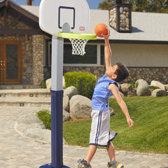 Adjust 'n Jam Pro Basketball Set – Adjustable Hoop with Heights from 4' to 6'