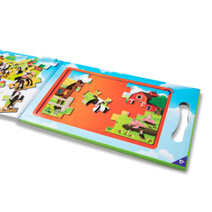Take-Along Magnetic Jigsaw Puzzles – On the Farm