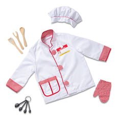 Chef Costume Role Play Set