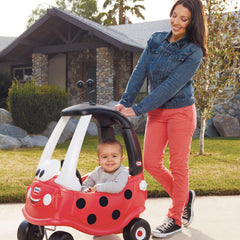 Cozy Coupe®- Ladybug with Parent Handle