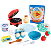 Creative Chefs™ Waffle Kit – Breakfast Playset with Functional Waffle Maker