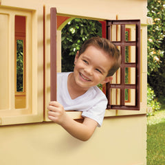Cape Cottage Playhouse Tan – Indoor & Outdoor Playhouse