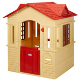 Cape Cottage Playhouse Tan – Indoor & Outdoor Playhouse