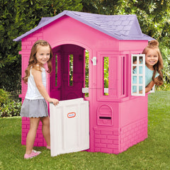 Cape Cottage Playhouse Pink – Indoor & Outdoor Playhouse