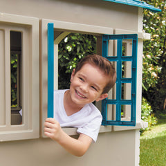 Cape Cottage Playhouse Blue – Indoor & Outdoor Playhouse