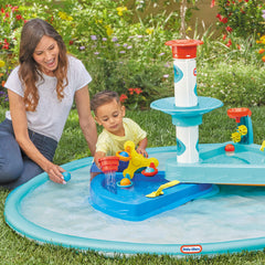 3-in-1 Splash 'n Grow Water Table – Adjustable Heights, Splash Pad & Fun Accessories