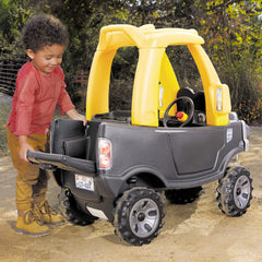 Cozy Truck™ Ride-On - with Working Door, Tailgate & Durable Wheels