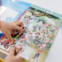 PAW Patrol Restickable Puffy Stickers - Jake's Mountain