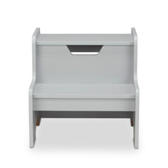 Wooden Step Stool – Gray