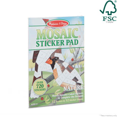 Mosaic Sticker Pad - Nature