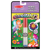 On the Go ColorBlast No-Mess Coloring Pad - Fairies