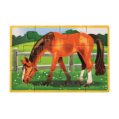 Farm Animals Jigsaw Puzzles in a Box