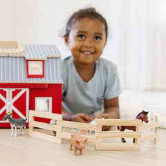Wooden Fold & Go Barn