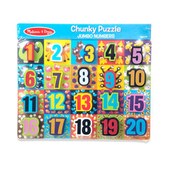 Jumbo Numbers Chunky Puzzle