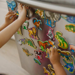 Wooden Magnets Bundle - Animals and Dinosaurs