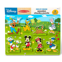 Disney Mickey Mouse Wooden Chunky Puzzle