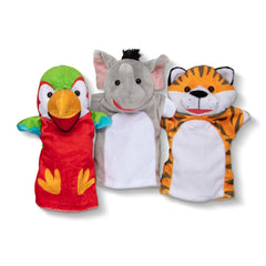 Safari Buddies Hand Puppets