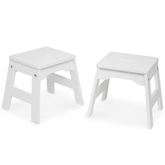 Wooden Stools – Set of 2