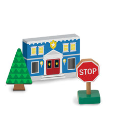 Wooden Town Play Set