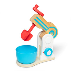 Wooden Make-a-Cake Mixer Set