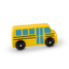 Wooden Vehicles and Traffic Signs