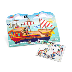 Puffy Sticker Play Set - Pirate