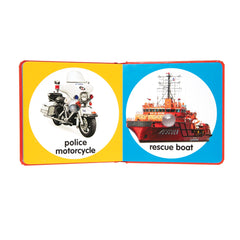 Poke-a-Dot: Emergency Vehicles Board Book