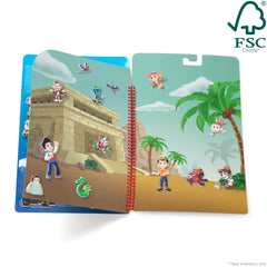 PAW Patrol Restickable Puffy Stickers - Jungle