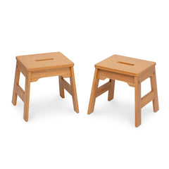 Wooden Stools – Set of 2
