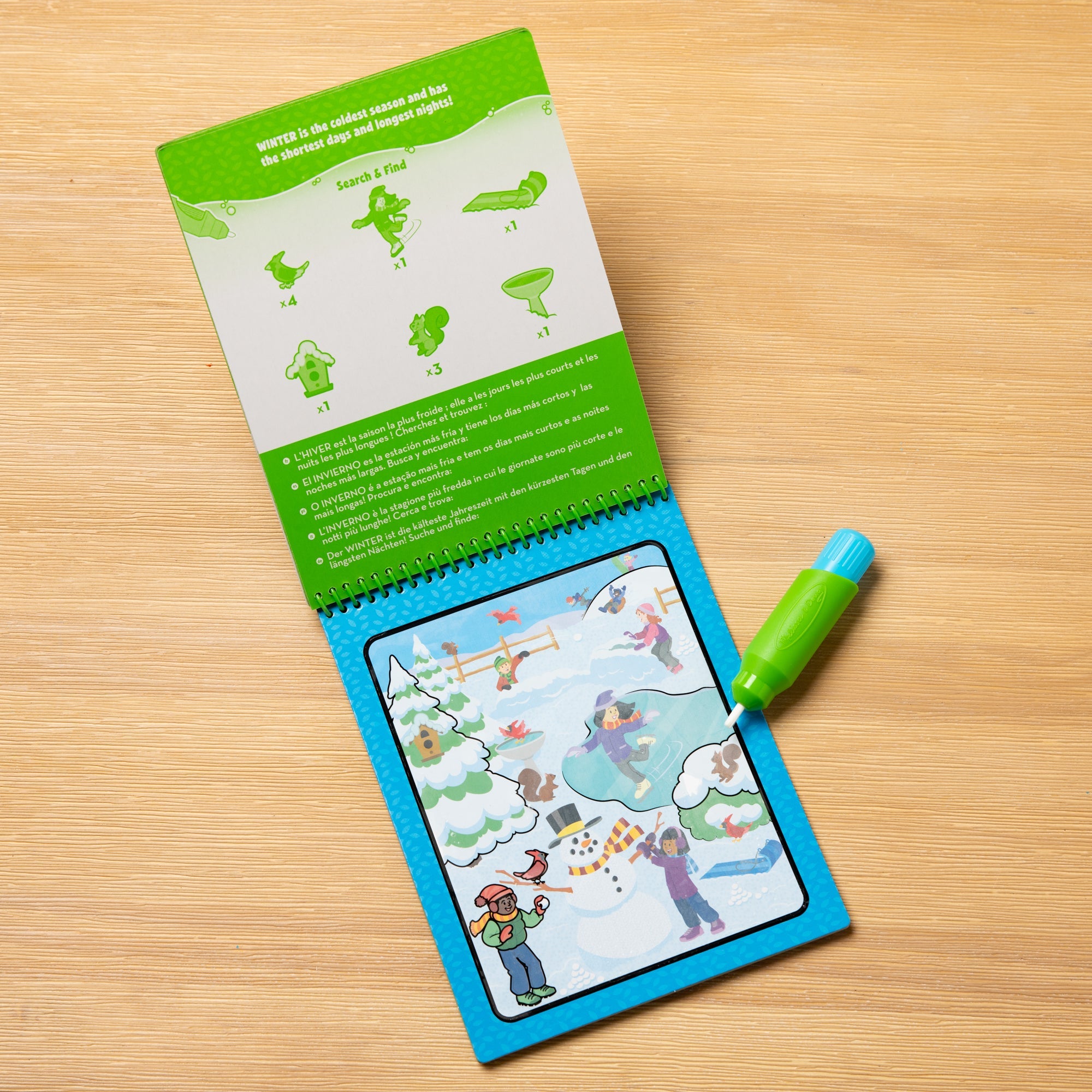 Water WOW! Water-Reveal Pad - Seasons