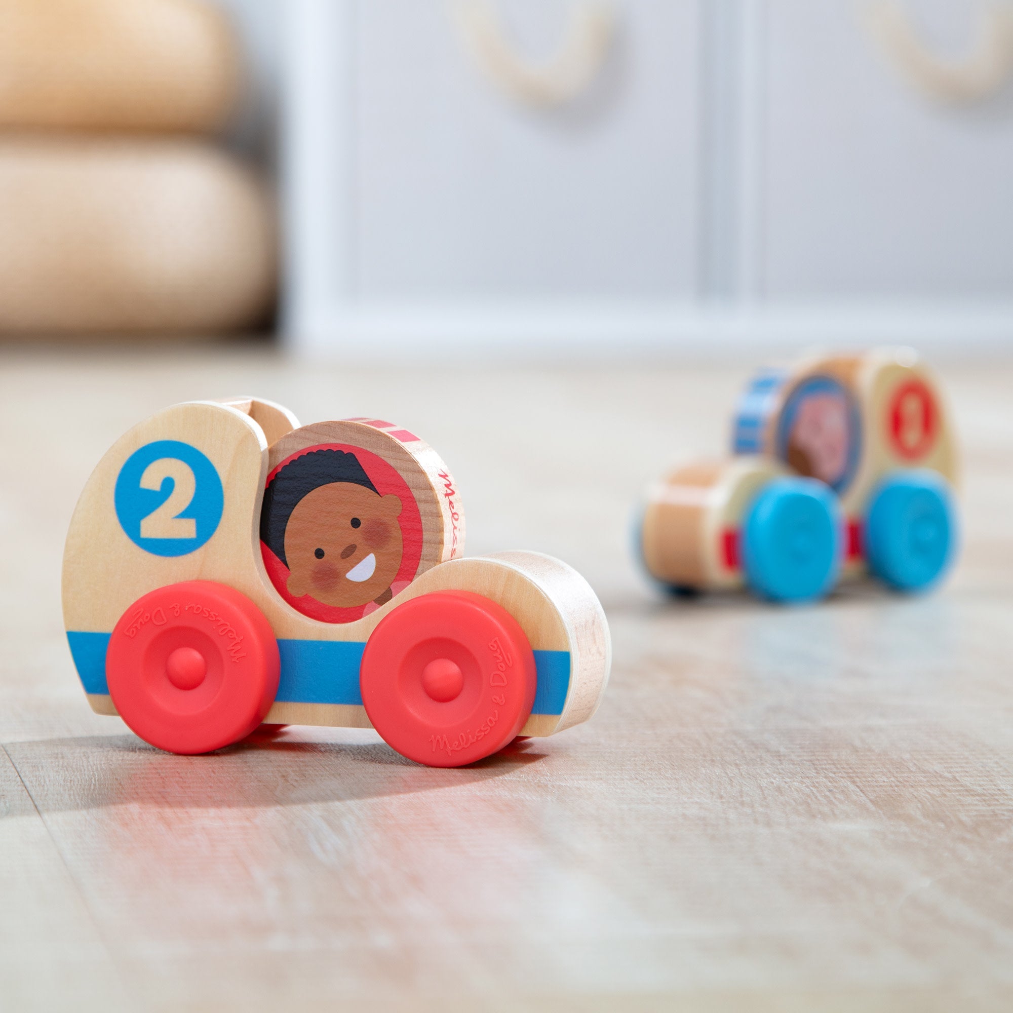 GO Tots Wooden Race Cars
