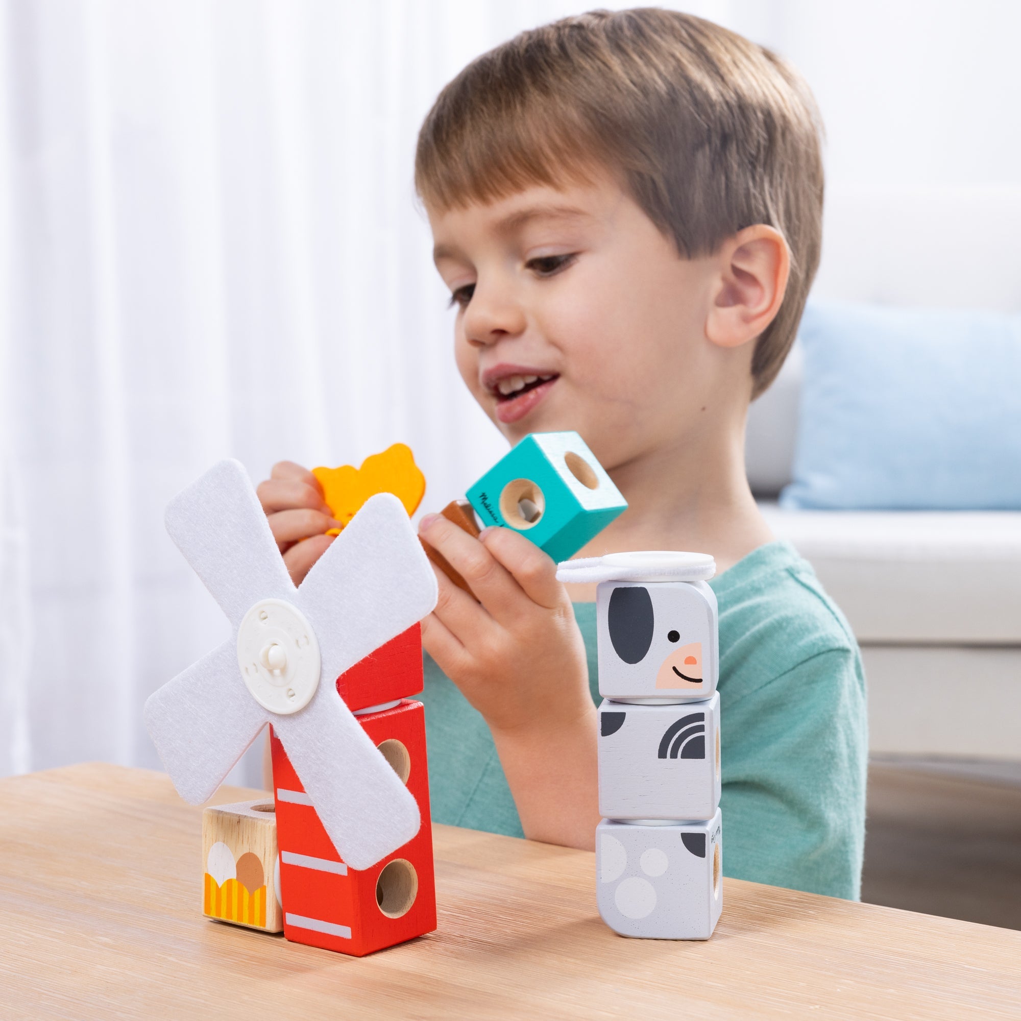 Blockables™ Play Sets Farm Friends and Woodland Friends 2-Pack Bundle