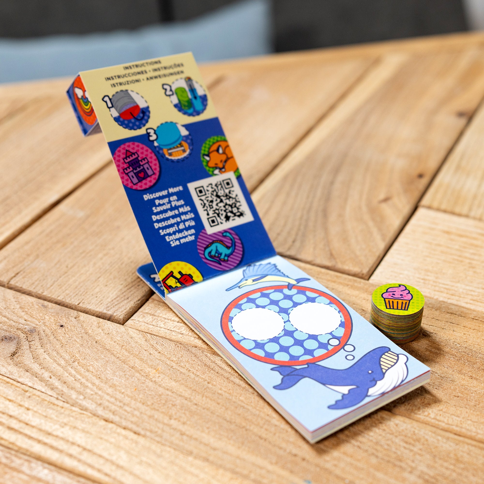 Sticker WOW!™ Mini Activity Pad and Refill Stickers 4-Pack (Dinosaur, Pets, Favorite Things, Surprise Pack 1) - Stamper Not Included