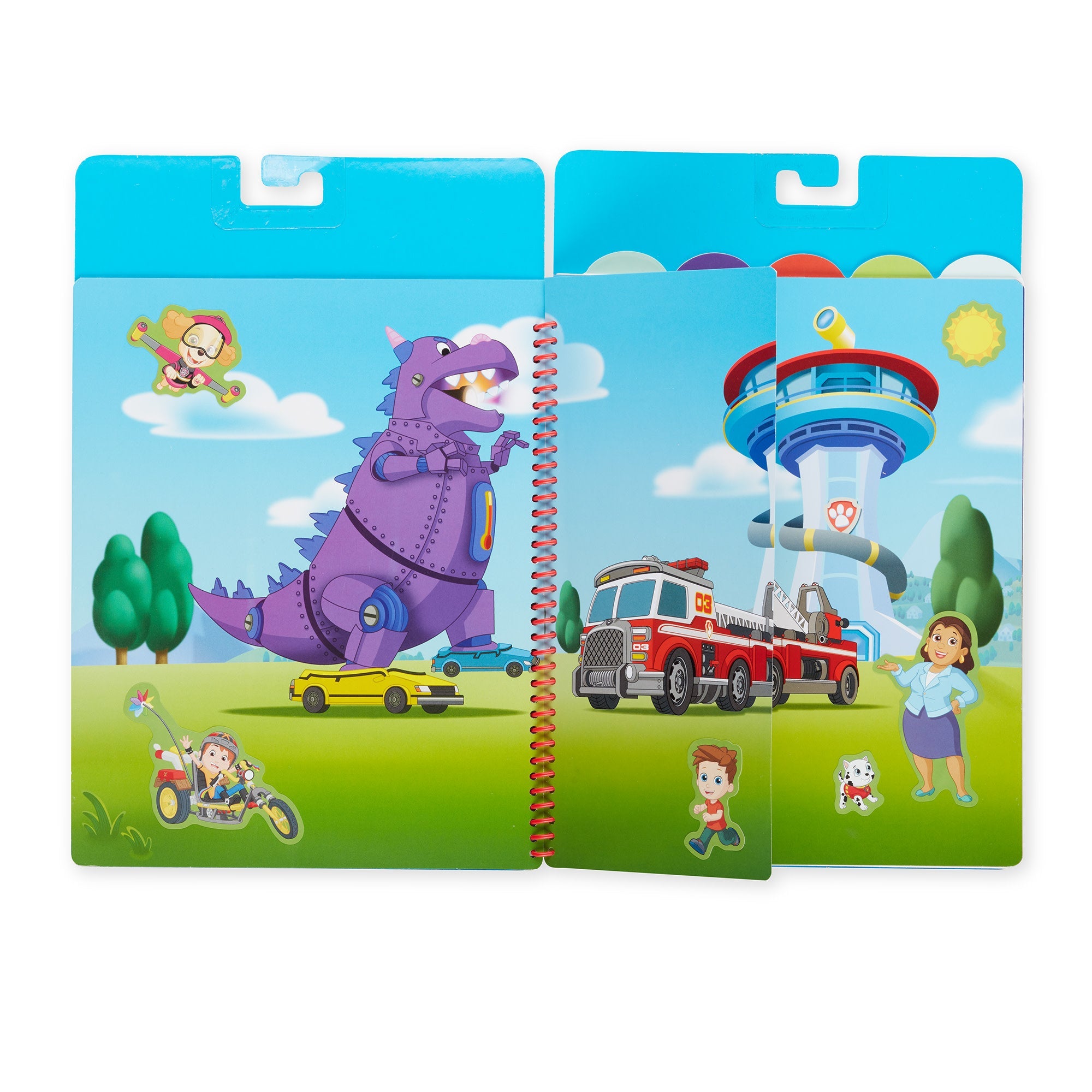 PAW Patrol Restickable Stickers Flip-Flap Pad - Ultimate Rescue