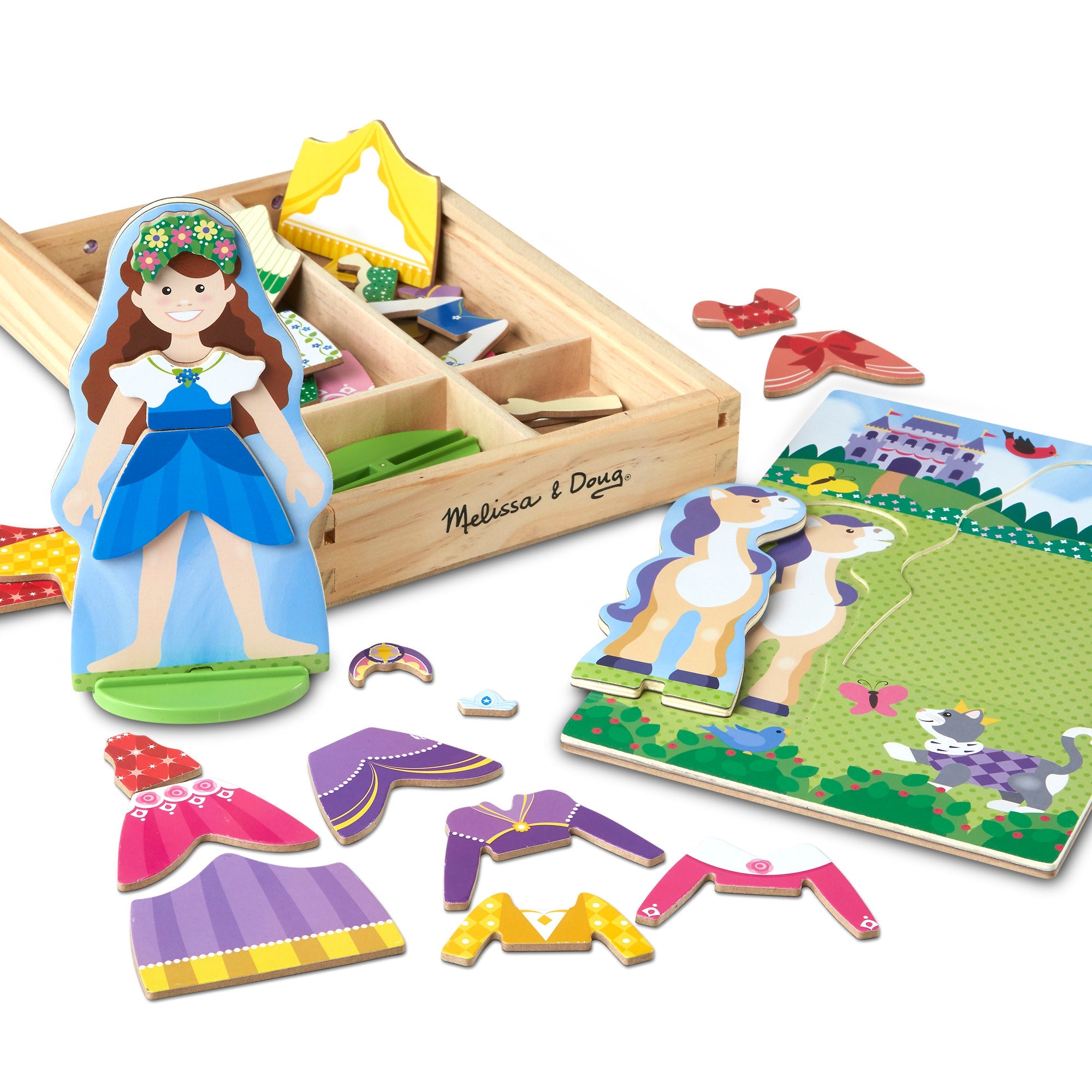 Princess Magnetic Pretend Play Set