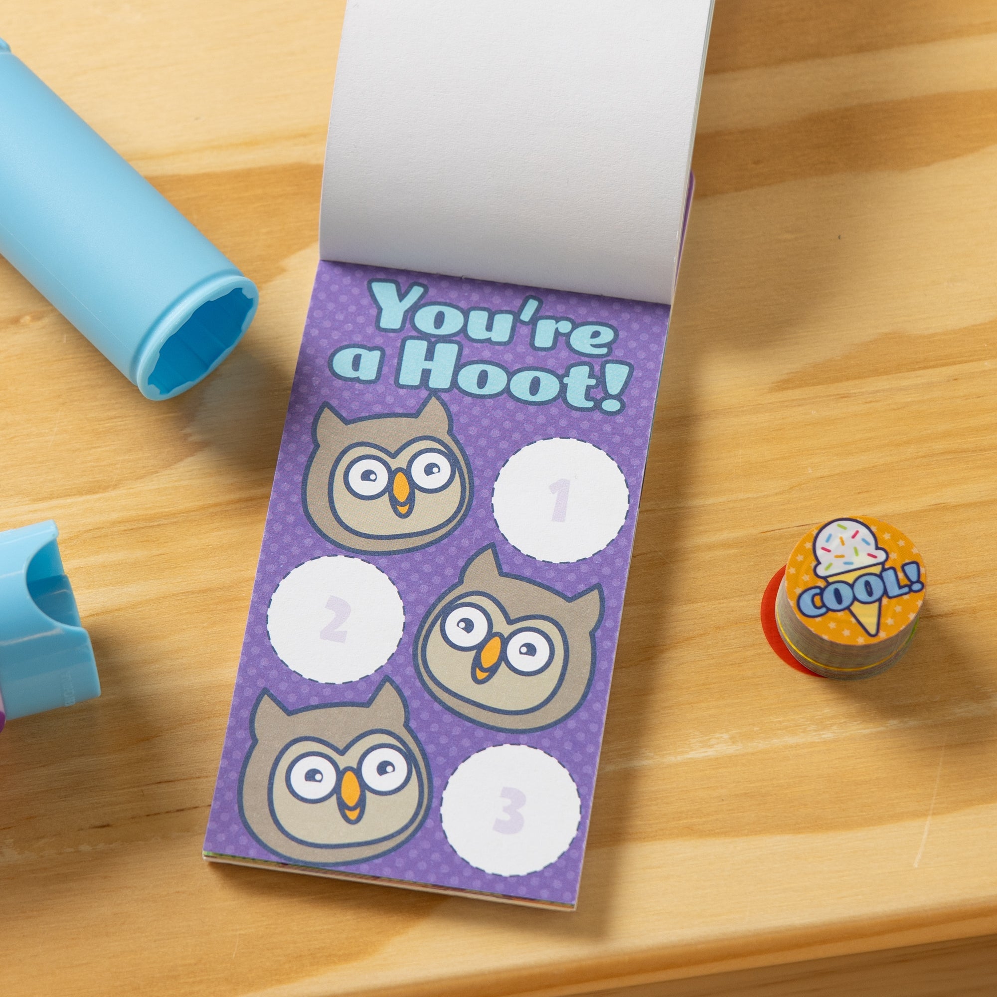 Sticker WOW!® Mini Activity Pad & Refill Stickers - Way to Go! (200+ Stickers, Stamper Not Included)