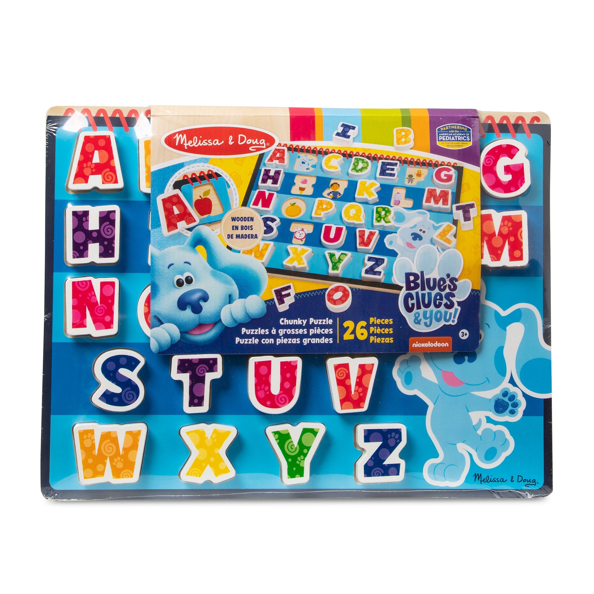 Blue's Clues & You! Wooden Chunky Puzzle - Alphabet