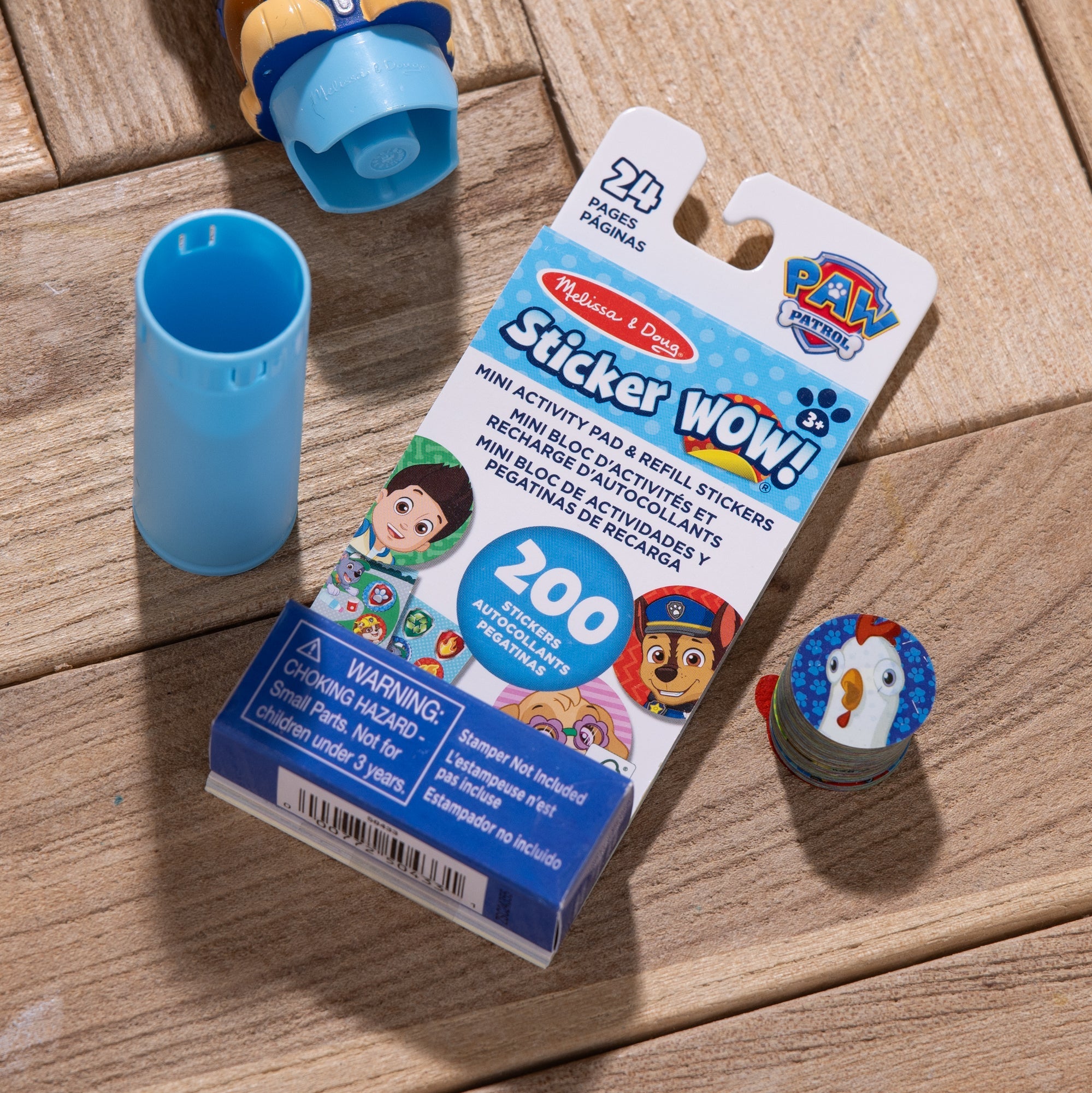 Sticker WOW!® Mini Activity Pad & Refill Stickers - PAW Patrol (200+ Stickers, Stamper Not Included)