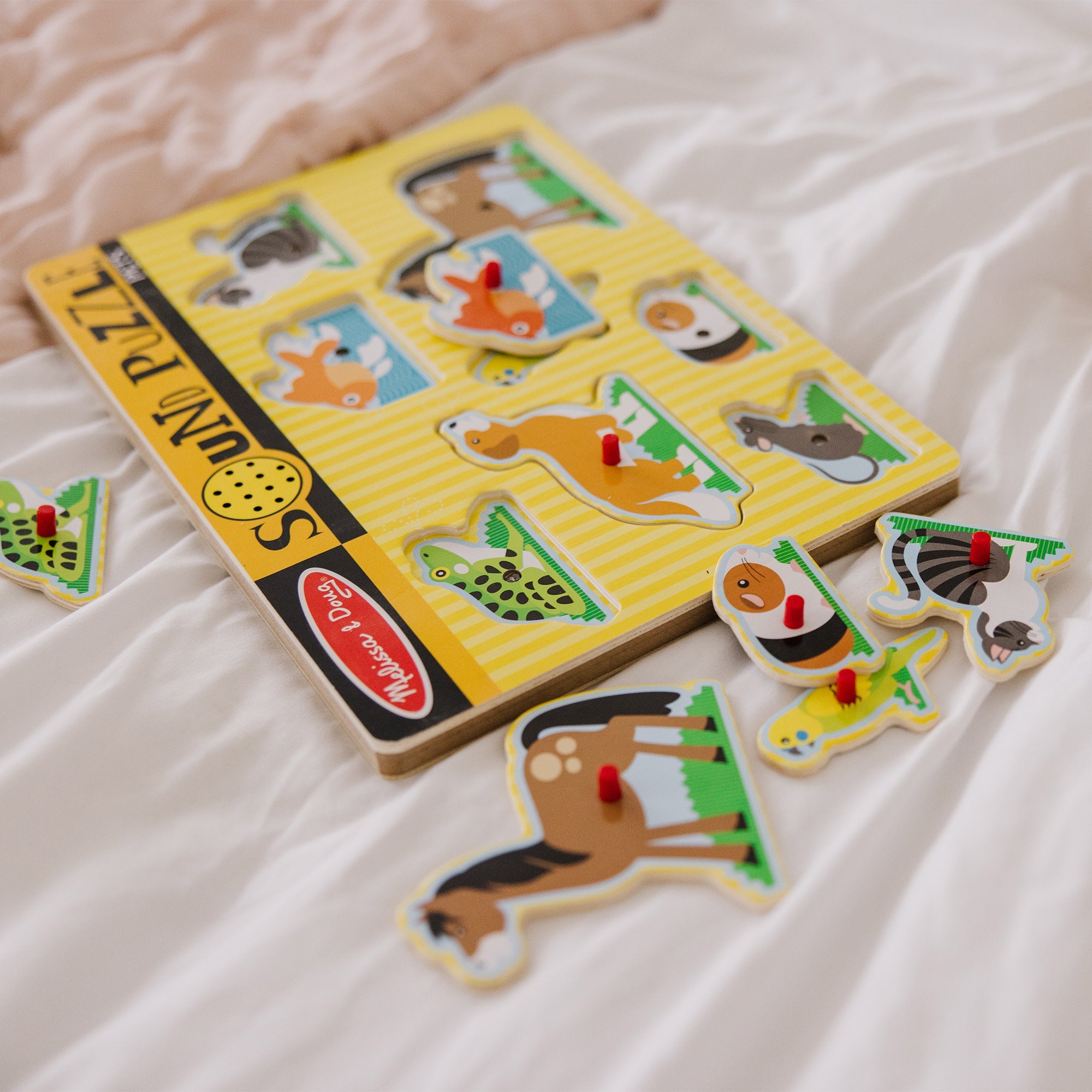 Pets Sound Puzzle - 8 Pieces