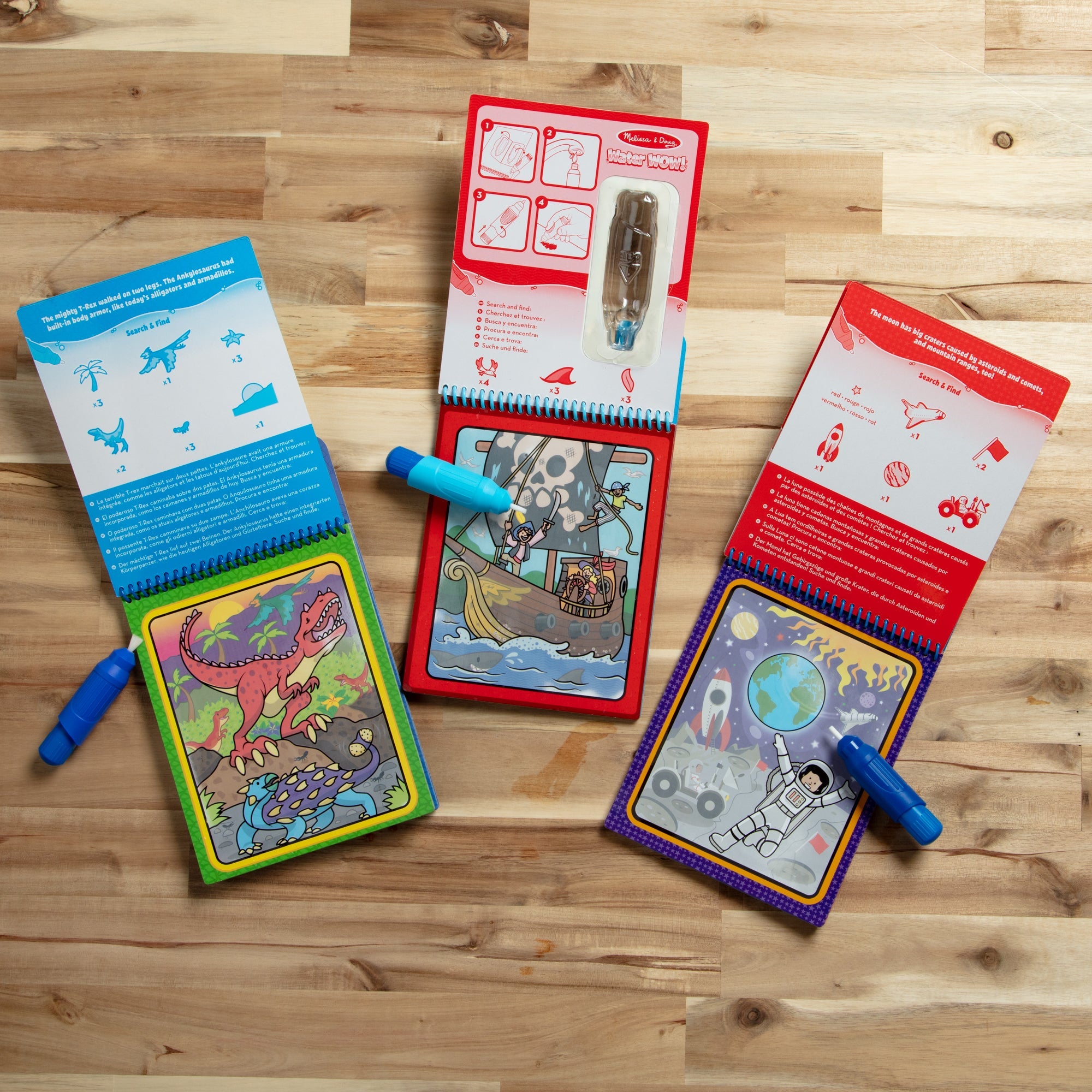 Water WOW! 3-Pack – Dinosaur, Adventure, Space