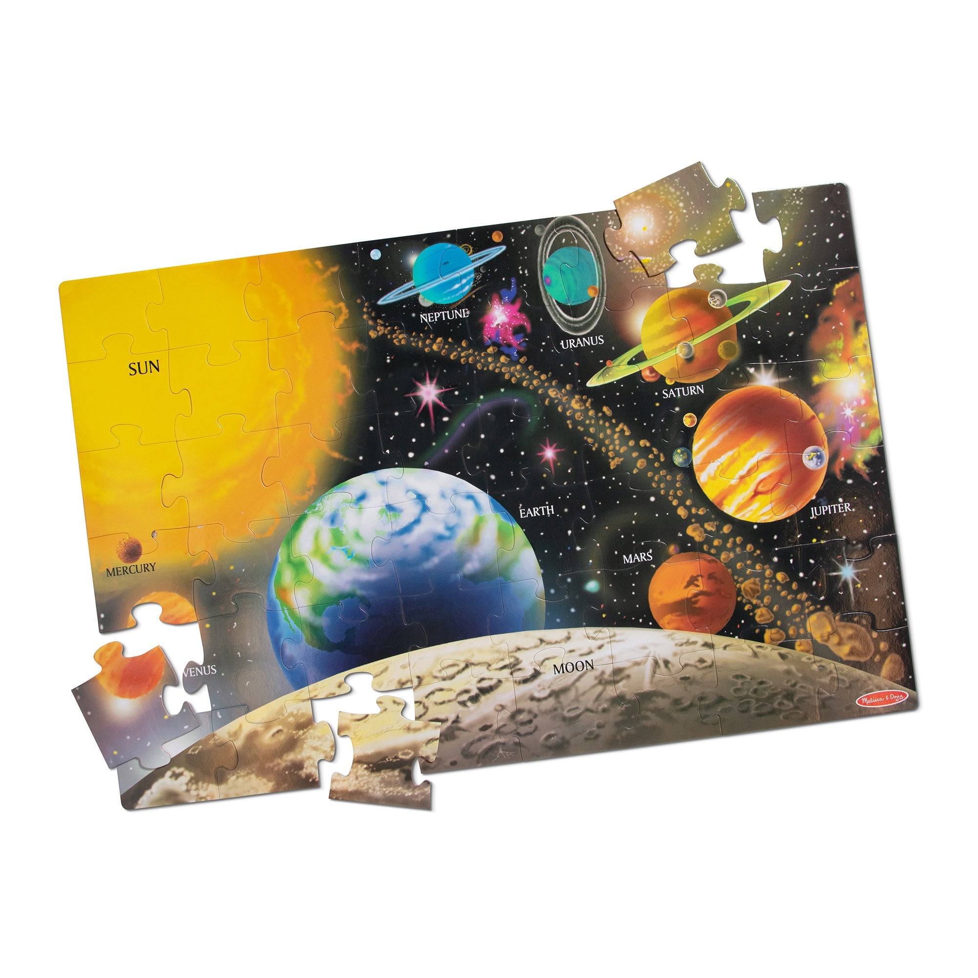 Solar System Floor Puzzle - 48 Pieces