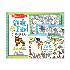 Seek & Find Sticker Pad – Animals